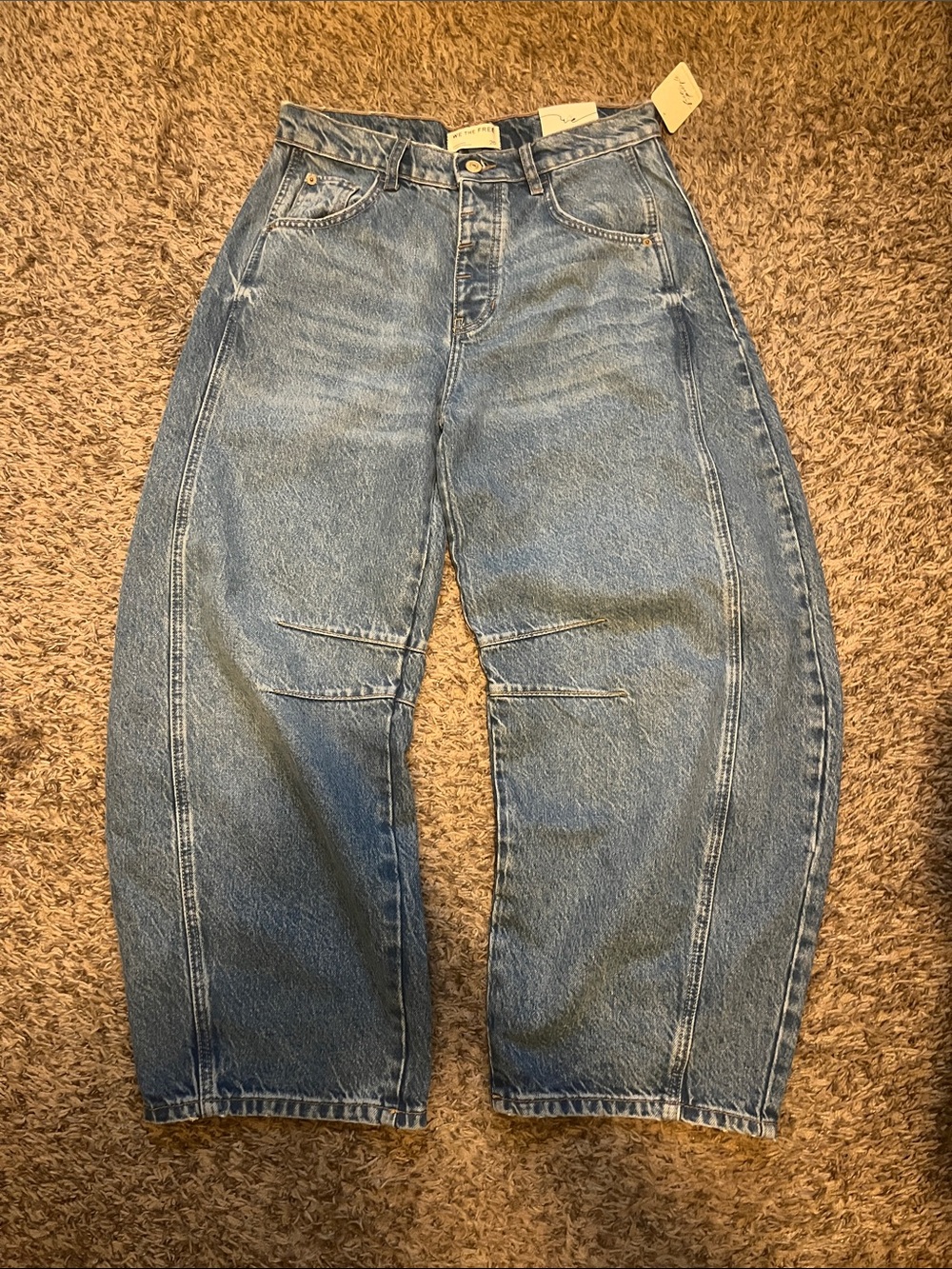 We The Free Relaxed Women’s Jeans in Light Blue Denim